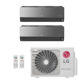 Ar Condicionado Multisplit Bi 21000 Btu(9000+12000) Quente/frio - Inverter - LG - 220v - Amnw09gsjr0 Amnw12gsjr0 / A2uw18gfa2