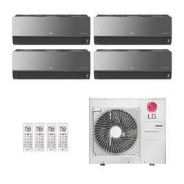 Ar Condicionado Multisplit Quad 48000 Btu(4x12000) Quente/frio - Inverter - LG - 220v - Amnw12gsjr0 / A4uw30gfa2