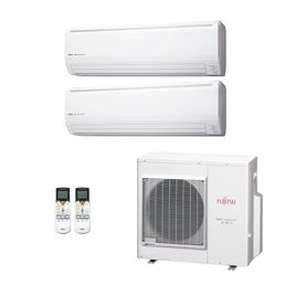 Ar Condicionado Multisplit Bi 36000 Btu(2x18000) Quente/frio - Inverter - Fujitsu - 220v - Asbg18lfca / Aobg36lbta4