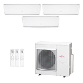 Ar Condicionado Multisplit Tri 36000 Btu(3x12000) Quente/frio - Inverter - Fujitsu - 220v - Asbg12lmca / Aobg36lbta4