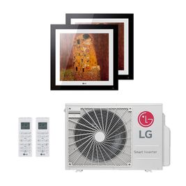 Ar-Condicionado Multi Split Inverter LG Artcool Gallery 18.000 BTUs (2x Evap Artcool Gallery 9.000) Quente/Frio 220V