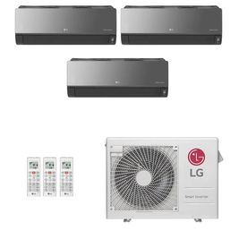 Ar Condicionado Multisplit Tri 36000 Btu(3x12000) Quente/frio - Inverter - LG - 220v - Amnw12gsjr0 / A3uw24gfa3