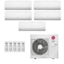 Ar Condicionado Multisplit Penta 48000 Btu(4x9000+12000) Quente/frio - Inverter - LG - 220v - Amnw09gsja0 Amnw12gsja0 / A5uw36gfa2